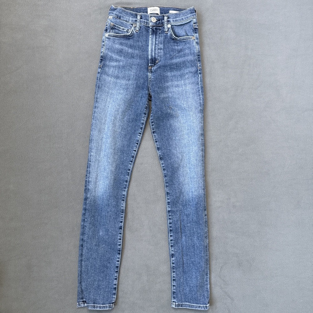 Citizens of Humanity Olivia High Rise Skinny Medium Wash Denim Jeans Women's 24